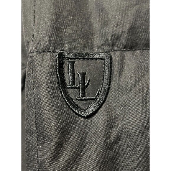 LARRY LEVINE Women's XS Down Puffer Coat Jacket Black Faux Fur Hood Winter Warm - Picture 7 of 12